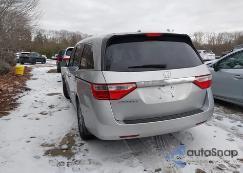 2012 Honda Odyssey Ex-L из США, поврежденный, VIN 5FNRL5H6XCB118079